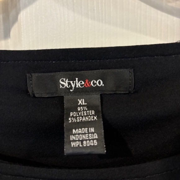 Style & Co Tunic/ short dress- XL - Picture 3 of 3